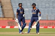 Hardik Pandya (L) and Krunal have played together in many matches